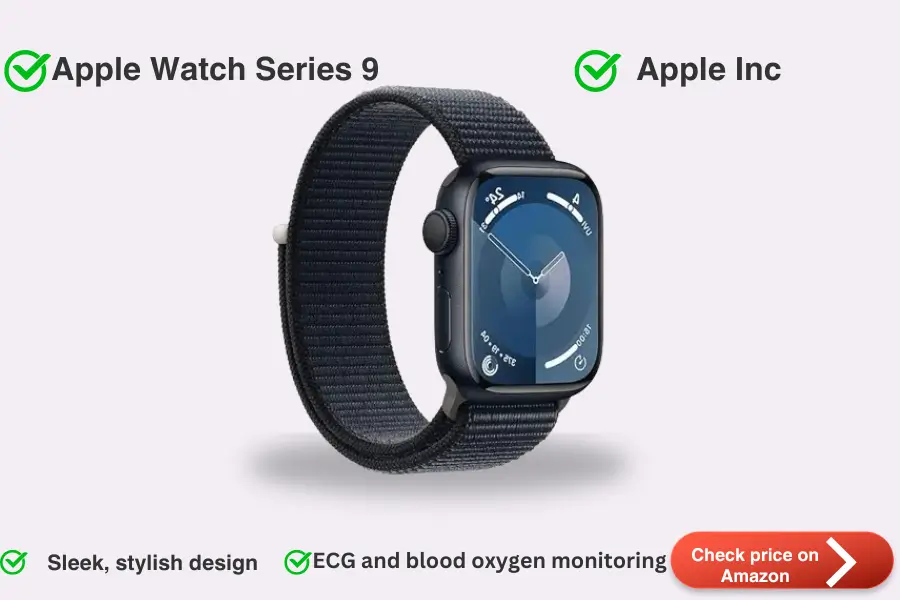 Apple Watch Series 9 - The ultimate fitness and health companion
