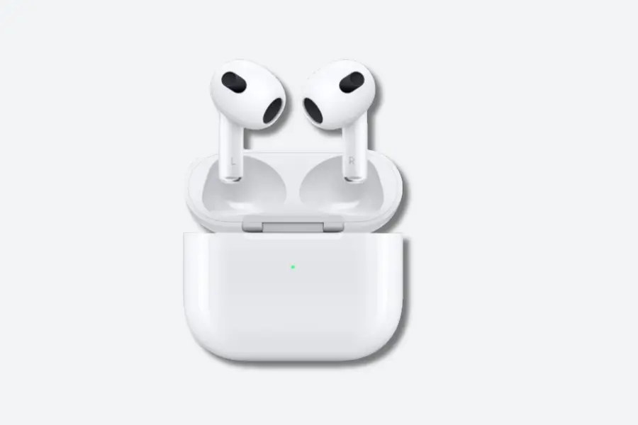 AirPods Pro 3 with charging case
