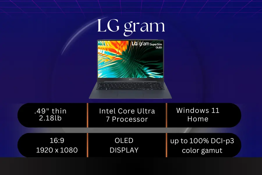 LG Gram SuperSlim 2024 Ultrabook